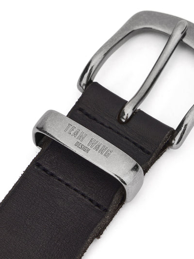 Acceptance Wide Leather Belt Black