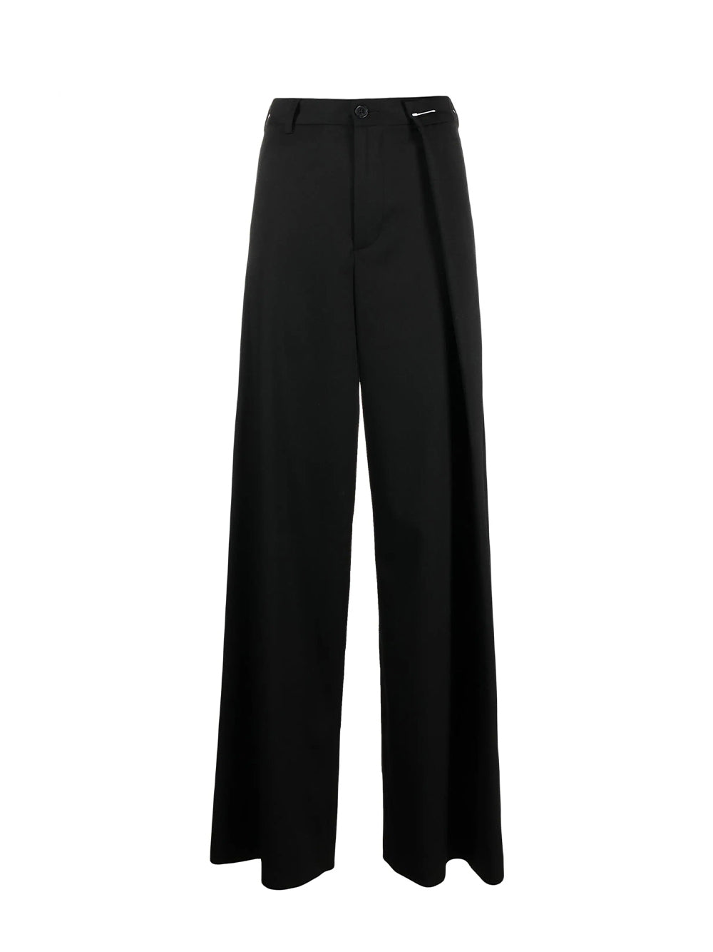 Tailoring Wool Trousers (Black)