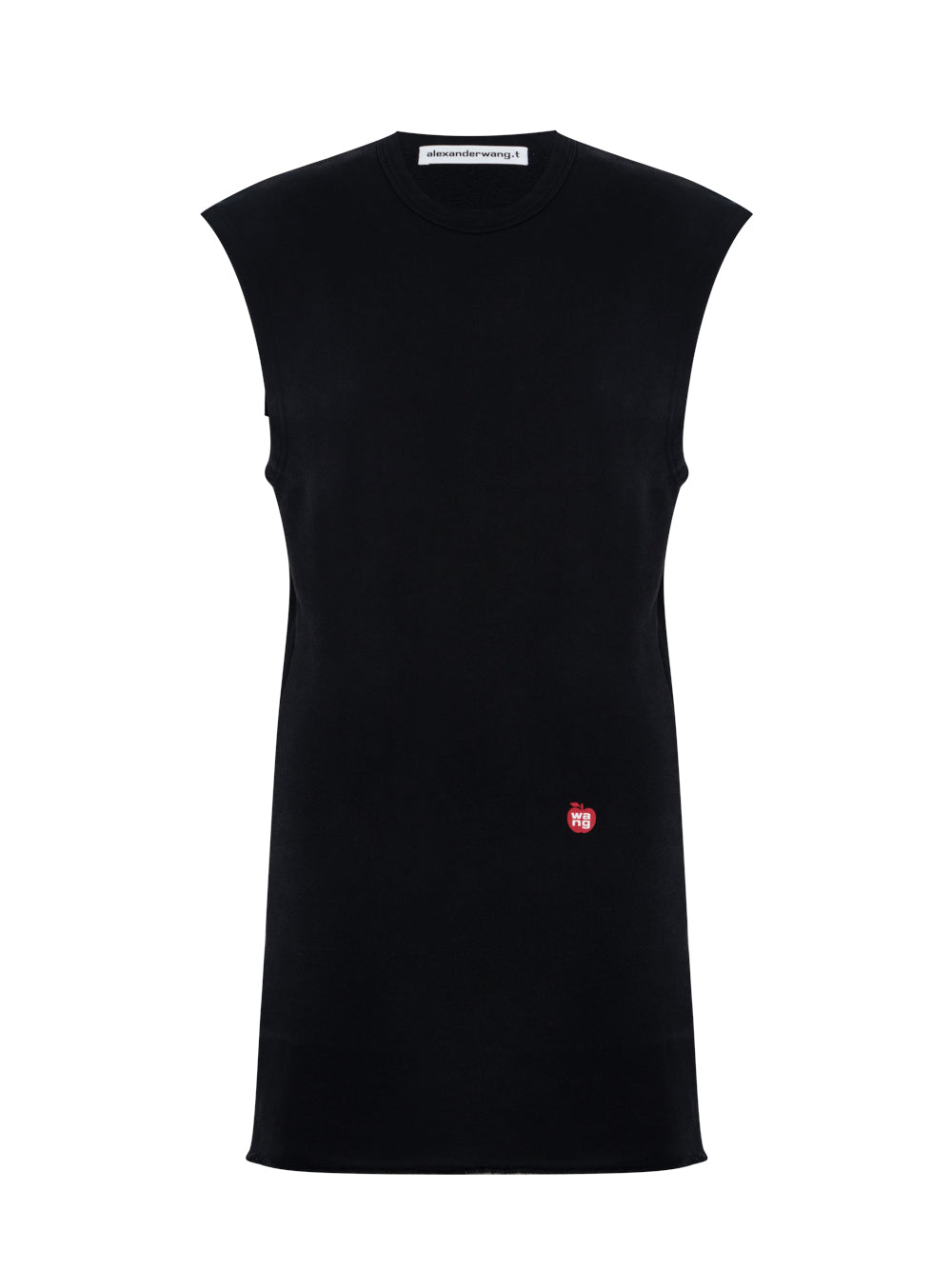 Tapered Minidress in Classic Terry (Washed Jet)