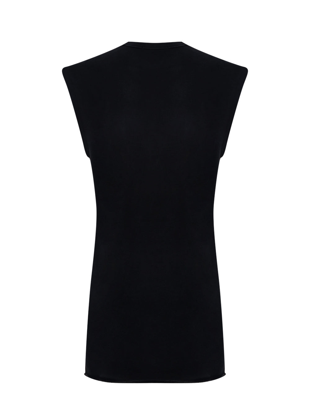 Tapered Minidress in Classic Terry (Washed Jet)