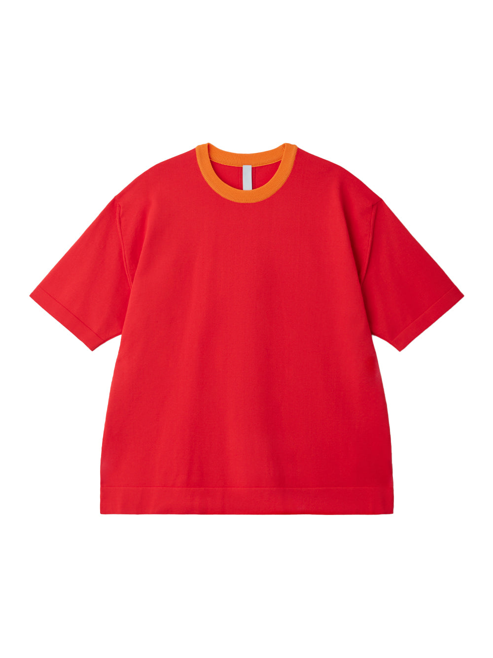 Tc Soft Short Sleeve Tee Shirt (Poppy Red-Orange)