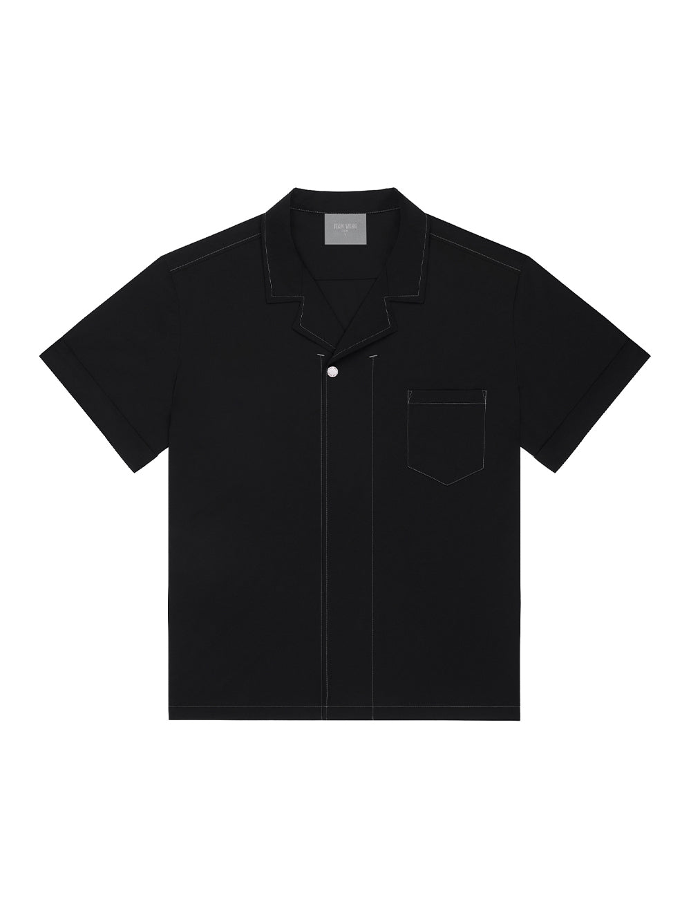 I See The Lights Short-Sleeve Zipper Shirt (Meteorite)