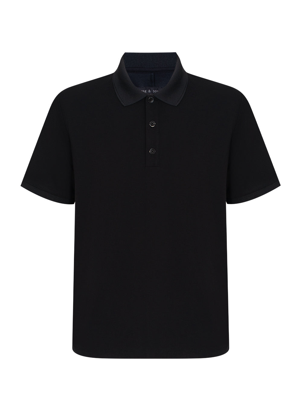 Tech Stretch Piqué Polo (Black)