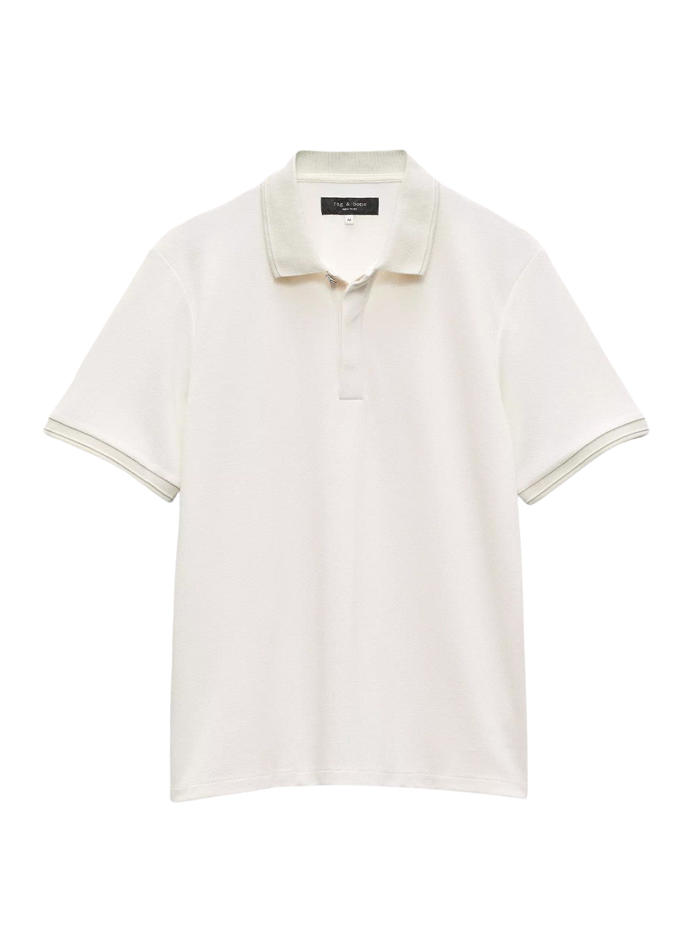 Tech Stretch Piqué Polo (Chalk)