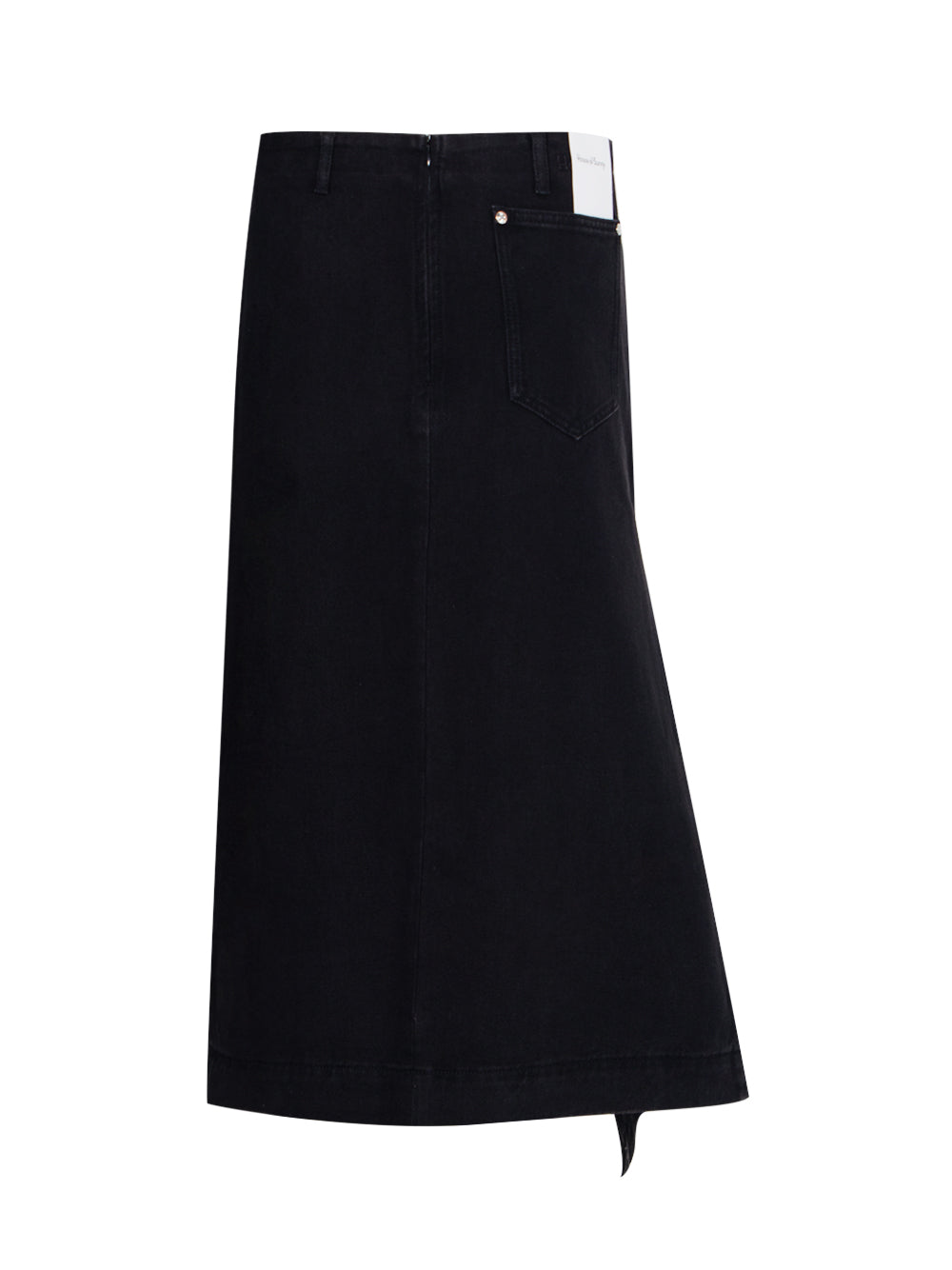 The Half Cut Skirt (Onyx)