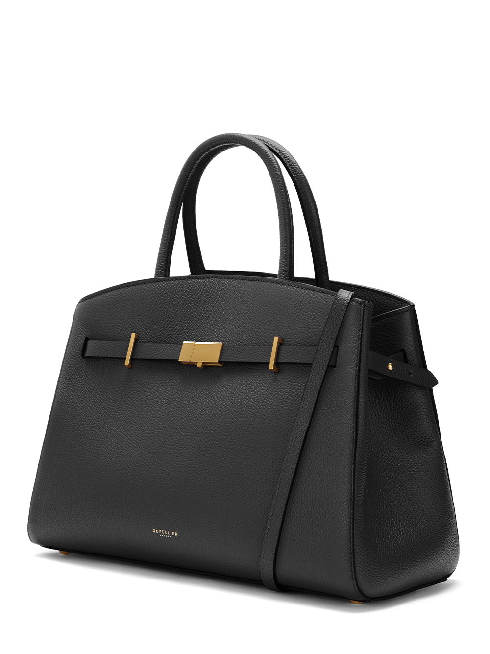 The Midi Hudson Handbag (Black)