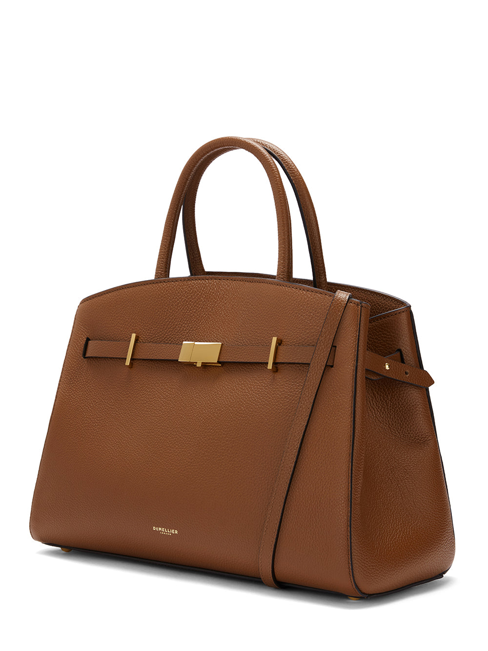 The Midi Hudson Handbag (Tan)