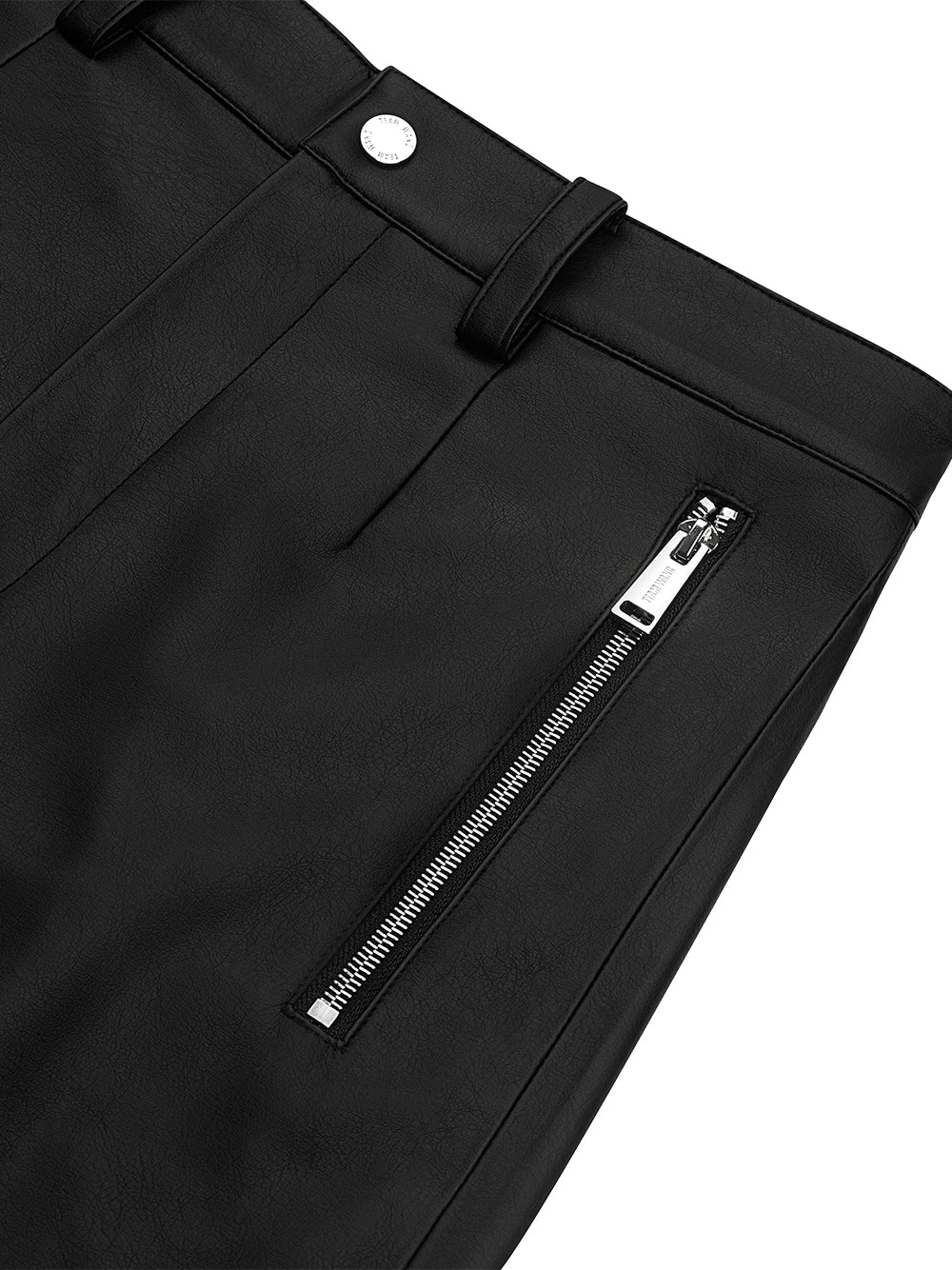 The Original 1 Faux Leather Trousers (Black)