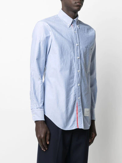       Thom-Browne-Mens-Wovens-Shirt-Blouse-Light-Blue-2