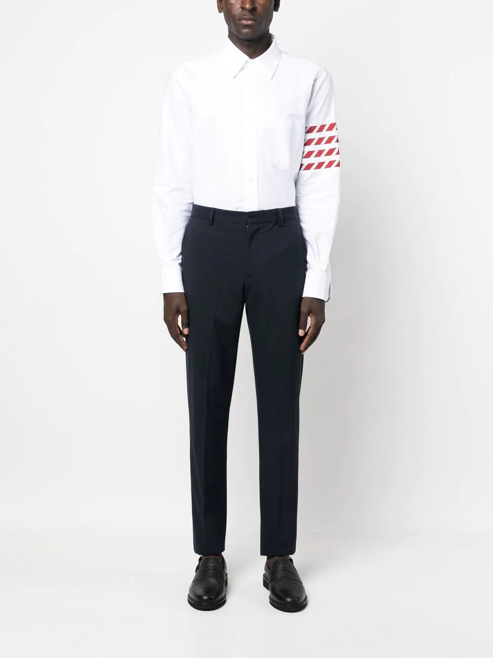       Thom-Browne-Mens-Wovens-Shirt-Blouse-White--2