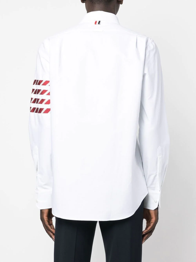    Thom-Browne-Mens-Wovens-Shirt-Blouse-White--4