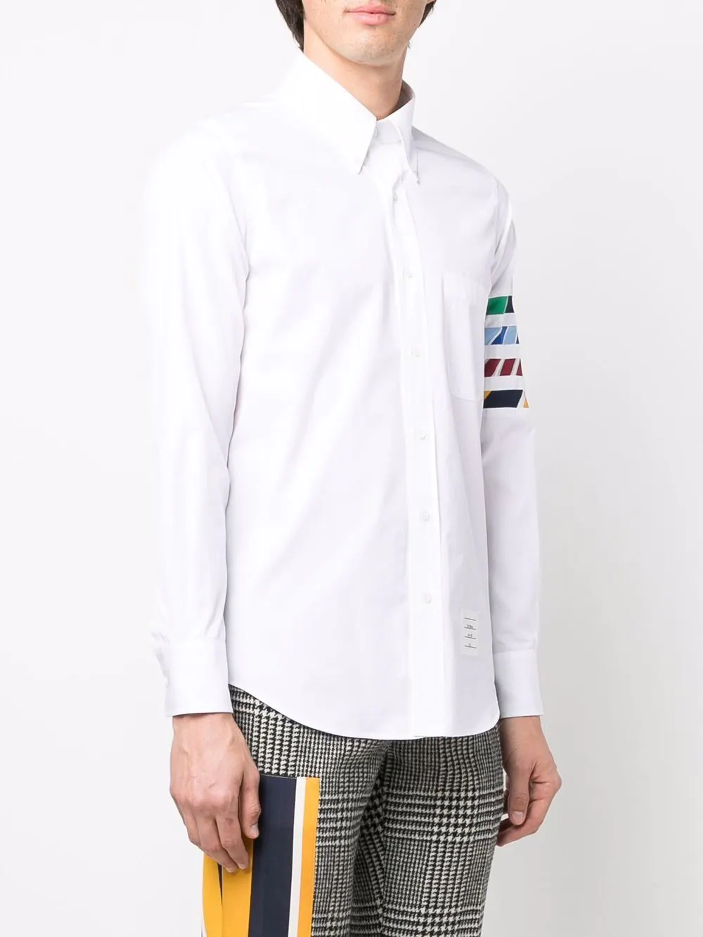       Thom-Browne-Mens-Wovens-Shirt-Blouse-White-2