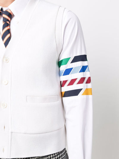   Thom-Browne-Mens-Wovens-Shirt-Blouse-White-4