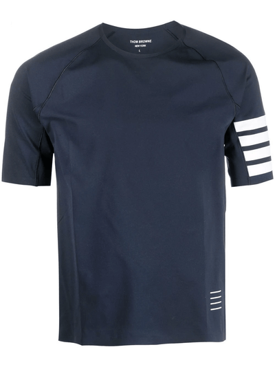 4-Bar stripe T-shirt (Navy)