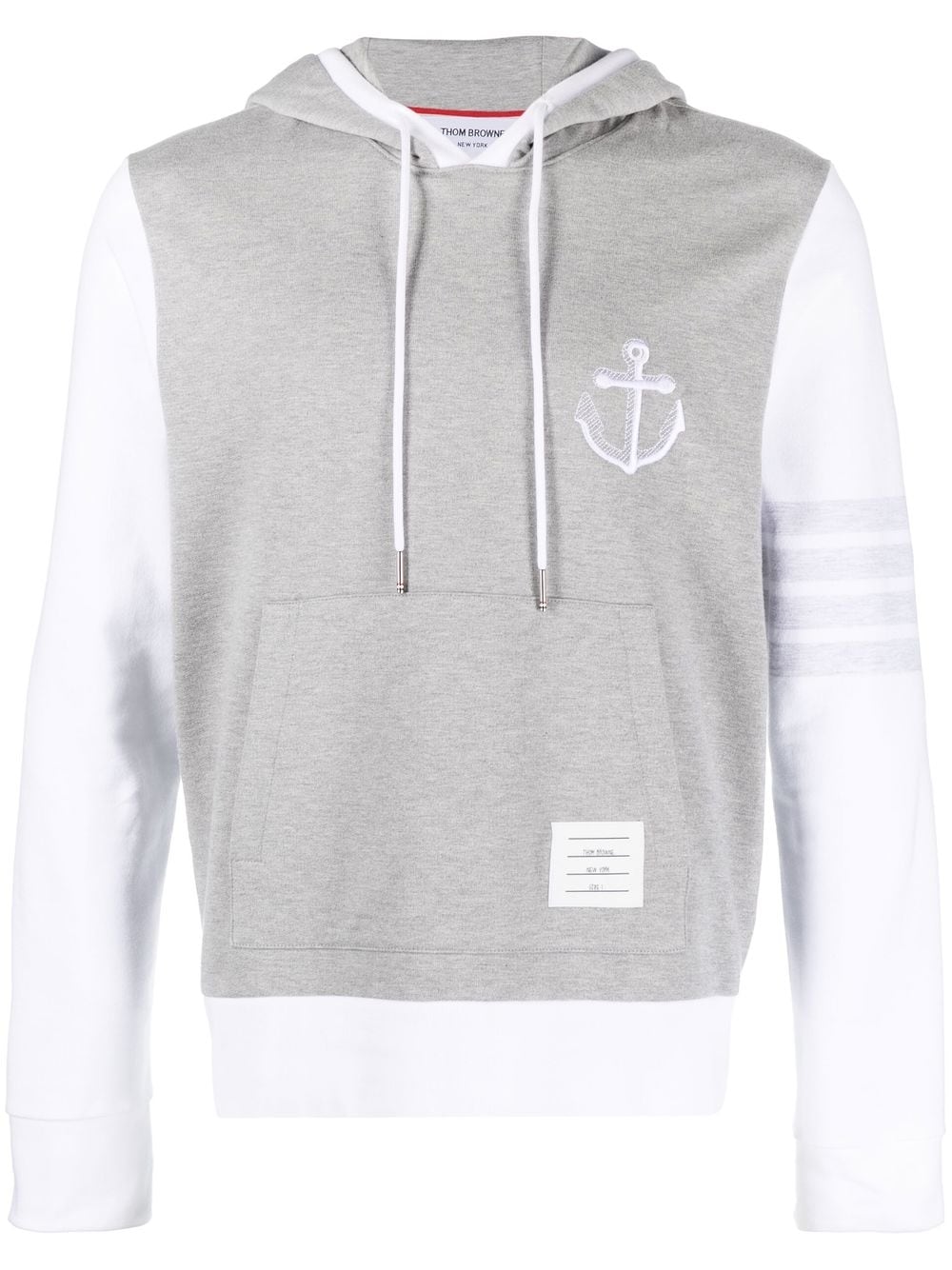 ThomBrowne-AnchorEmbroideryPanelledHoodie-White-1