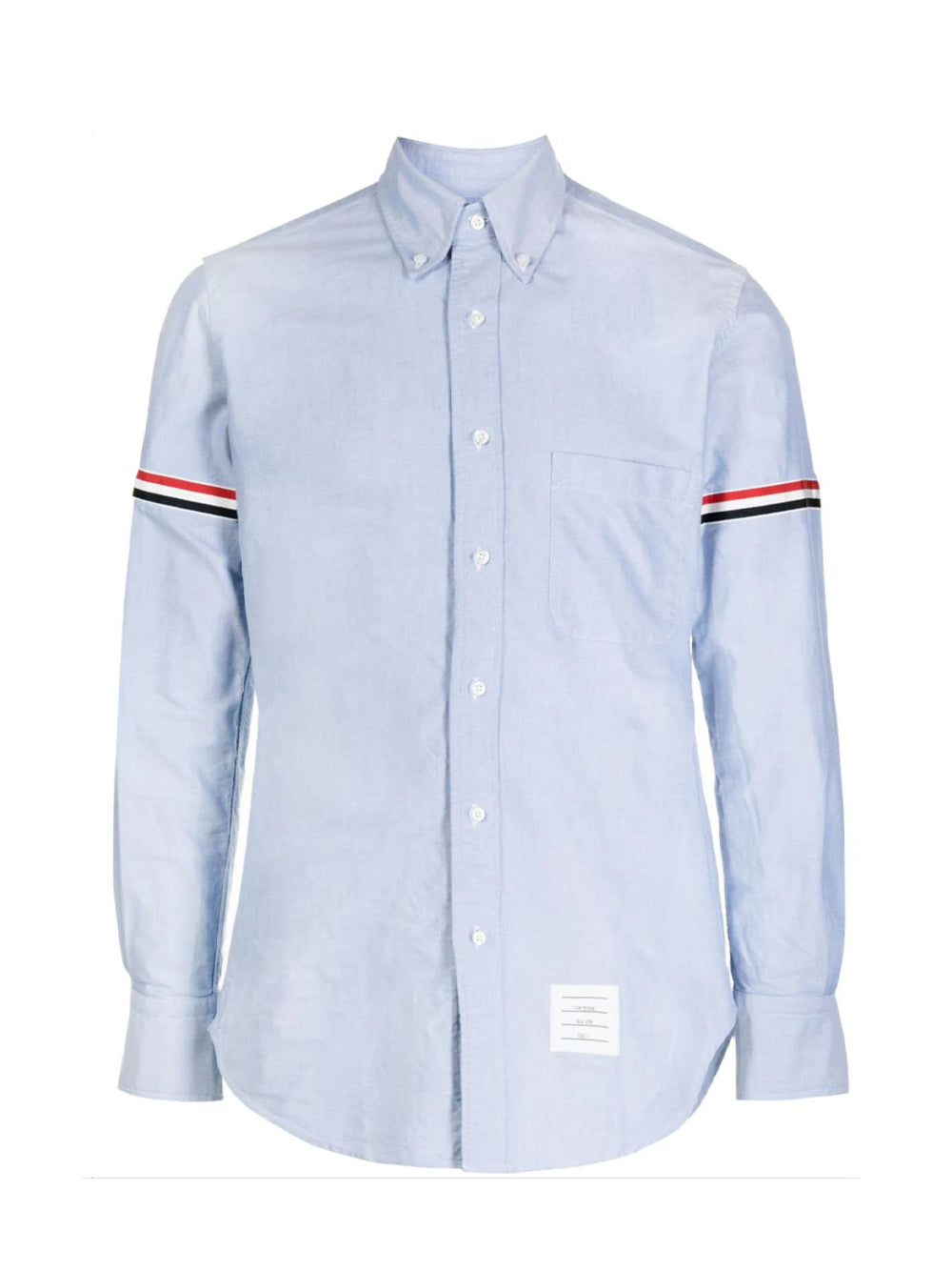 ThomBrowne-ClassicShirtW_RWBGrosgrainArmbandsinPoplin-LightBlue-1