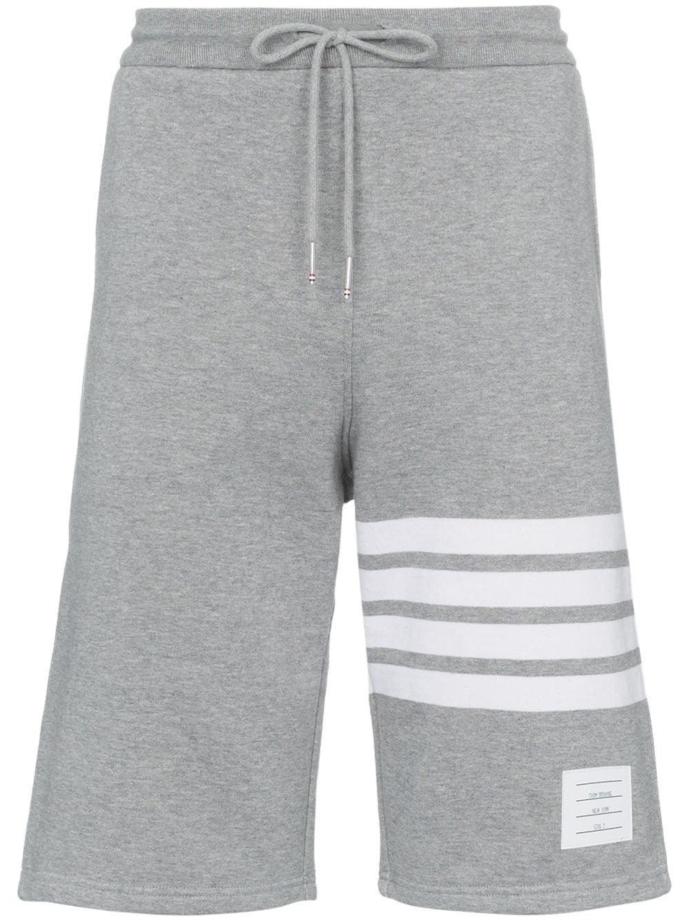 ThomBrowne-ClassicSweatShortsWithEngineered4BarStripeinclassicLoopbackWithEngineered4Bar-LightGrey-1