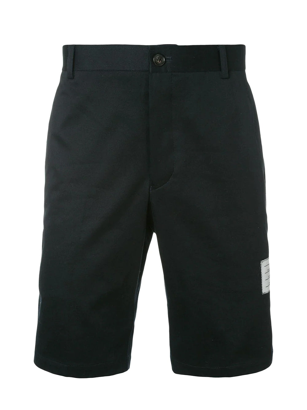 Cotton Interlock Mid Thigh Summer Short (Navy)