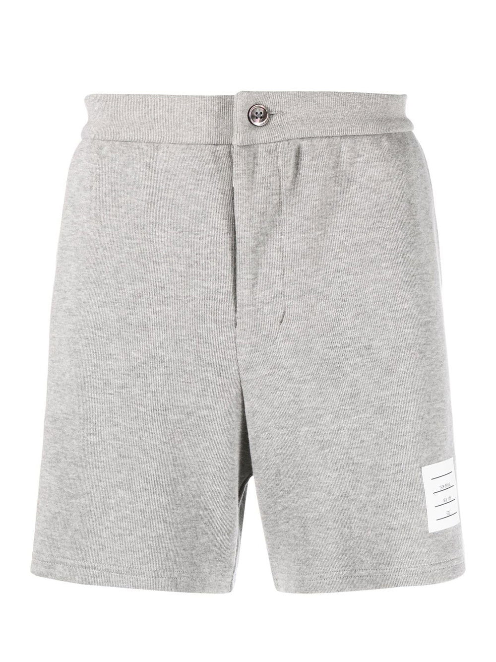 Cotton Interlock Mid Thigh Summer Short (Light Grey)