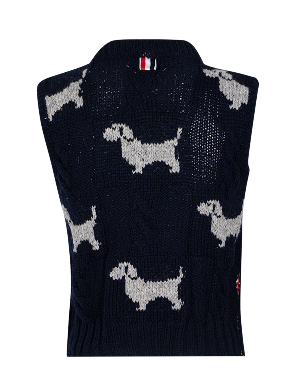 ThomBrowne-DonegalCheckHectorCrewNeckShellTop-Blue-2