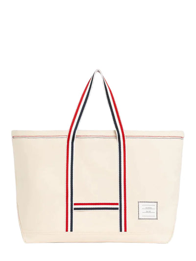 ThomBrowne-DoubleFaceCottonCanvasMediumToolToteBag-Off-White-1