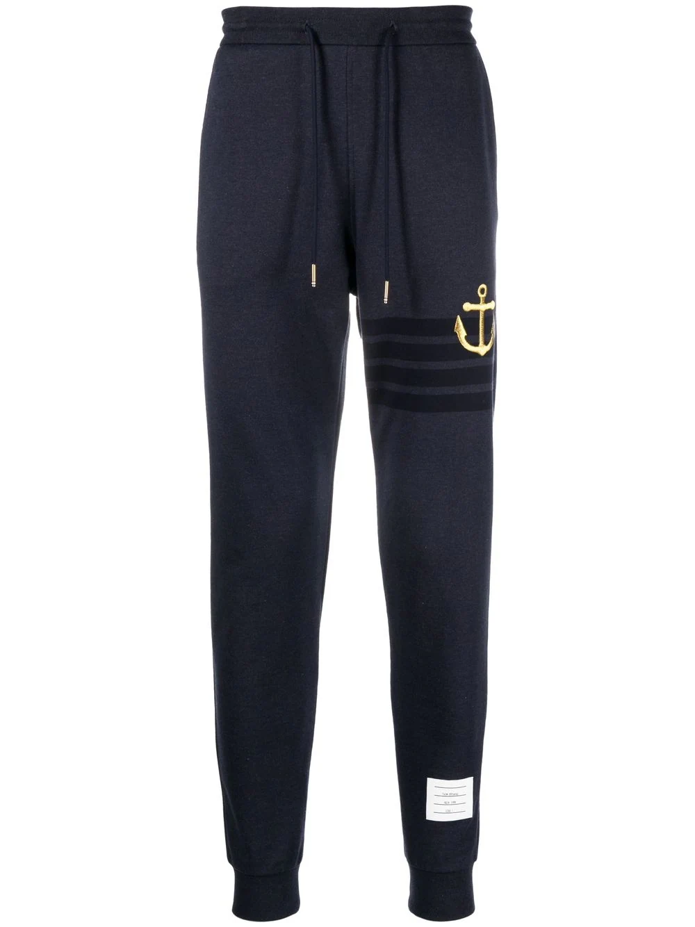 ThomBrowne-LightweightAnchorLoopback4-BarSweatpants-Navy-1
