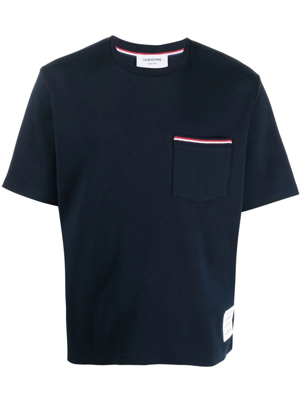 ThomBrowne-OversizedShortSleevePocketTeeInMilanoCotton-Navy-1