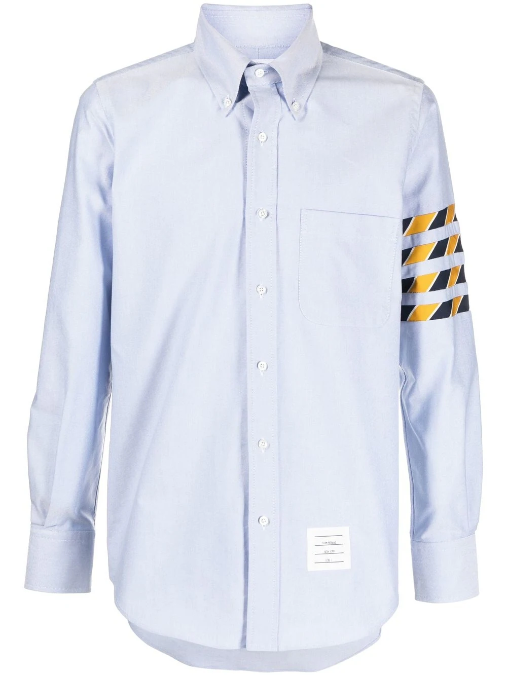ThomBrowne-OxfordGingham4BarStraightFitShirt-LightBlue-1