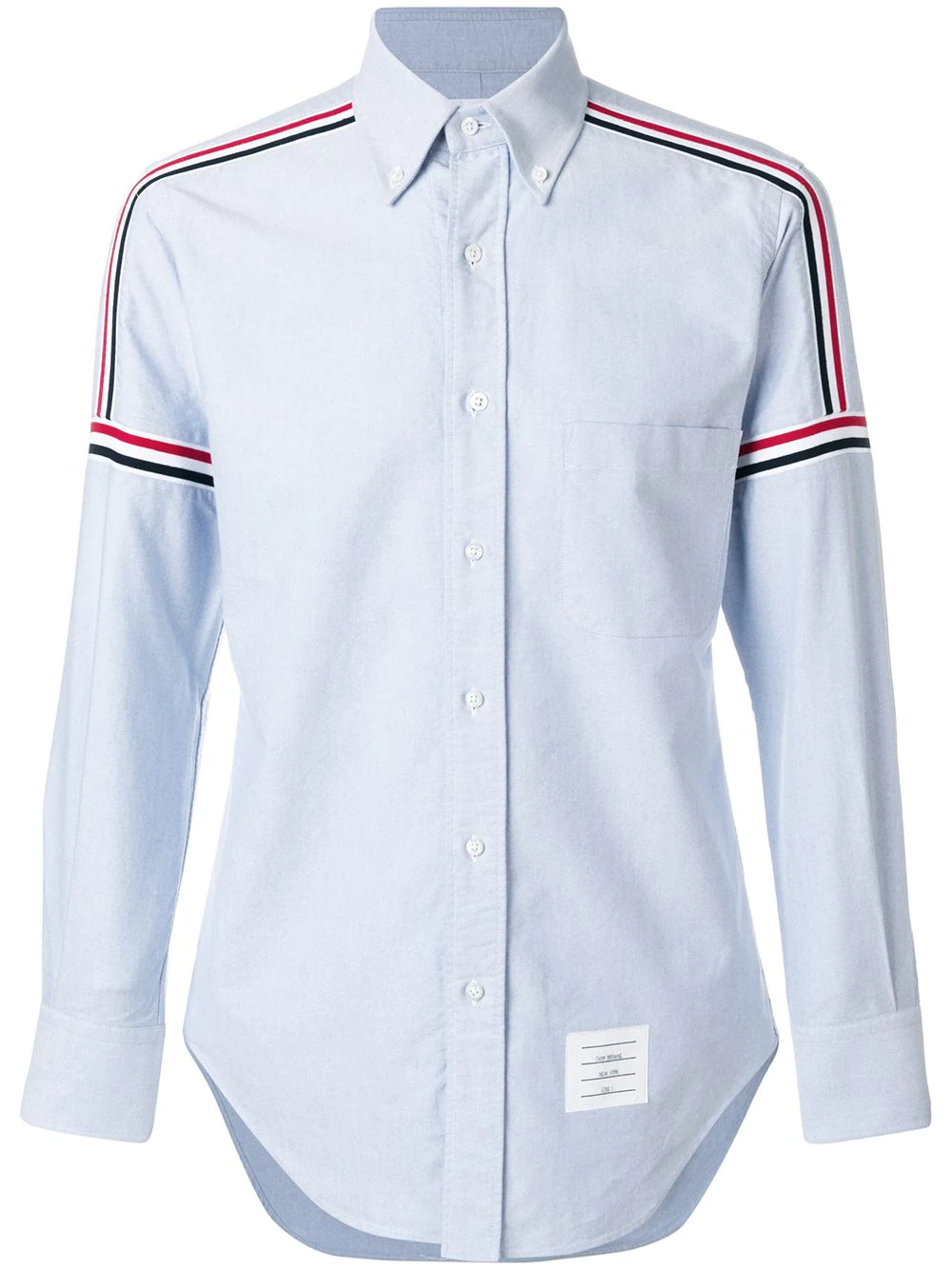 ThomBrowne-RWBElasticStripeOxfordShirt-LightBlue-1