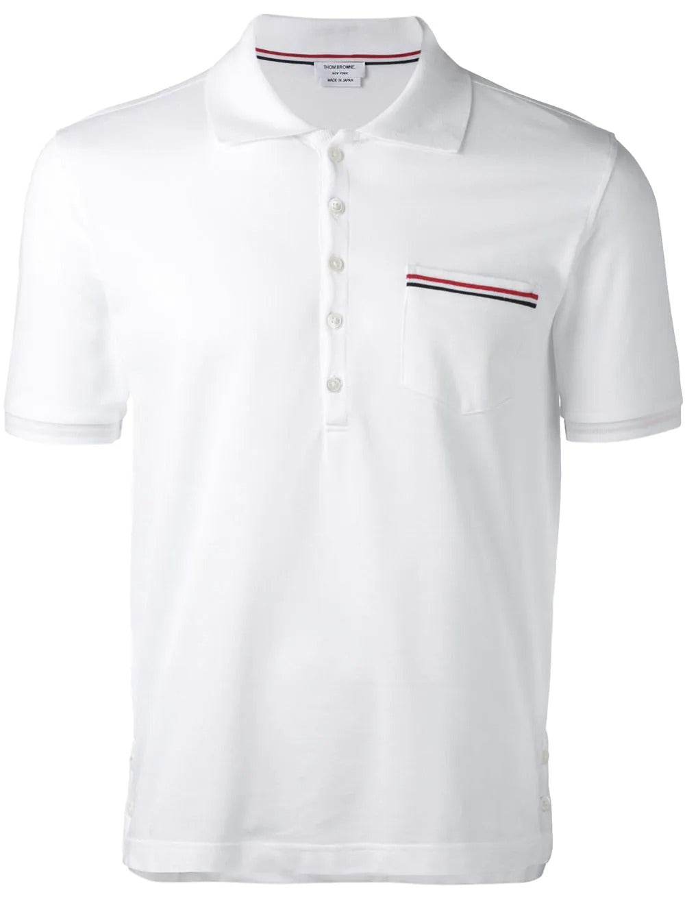 ThomBrowne-ShortSleevePocketPoloInFineMercerizedPique-White-1