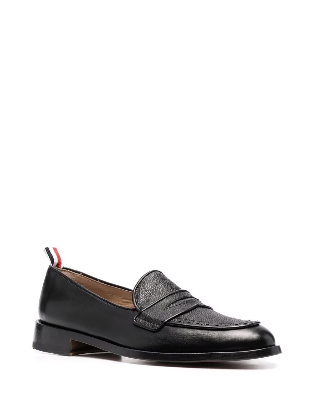 ThomBrowne-VitelloCalfLeatherFlexibleLeatherSoleSoftPennyLoafer-Black-2