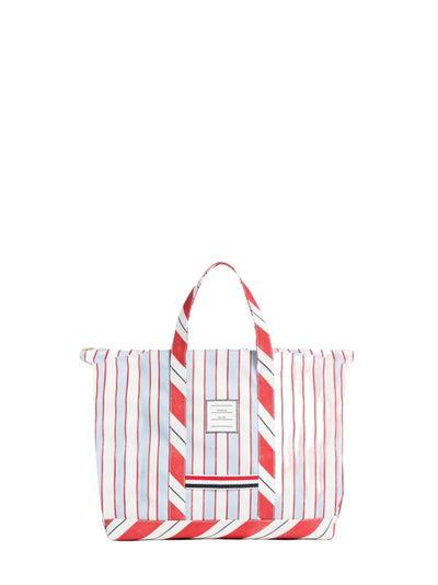 ThomBrowne-WashedStripedCanvasMediumToolTote-LightBlue-1