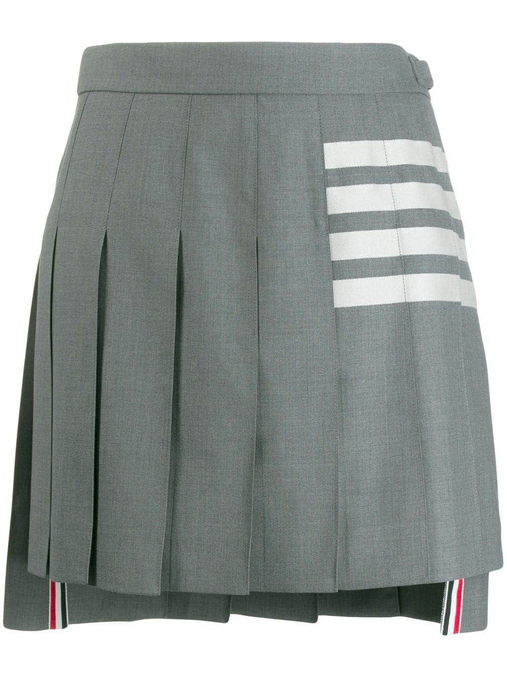 ThomBrowne-WoolPlainWeavePleated4-BarSkirt-MediumGrey-1