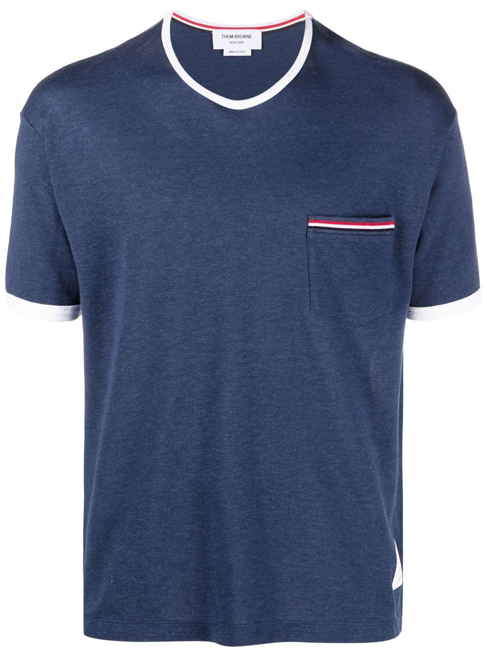 Mens Jersey Top/T-Shirt Dark Blue
