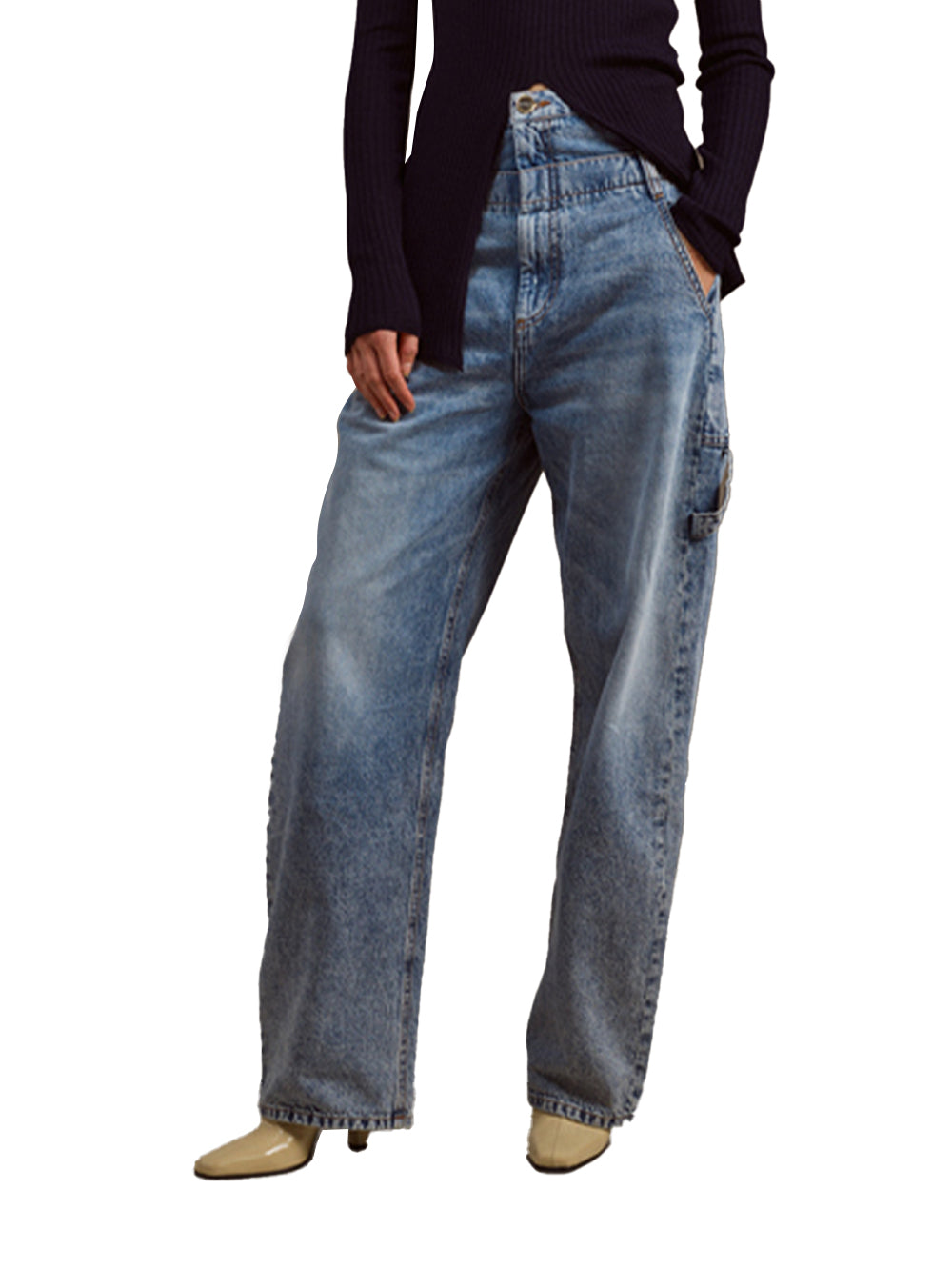 Trousers (Denim Chiaro)