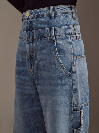 Trousers (Denim Chiaro)