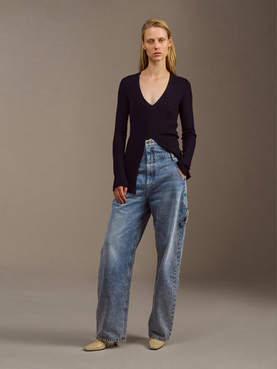 Trousers (Denim Chiaro)