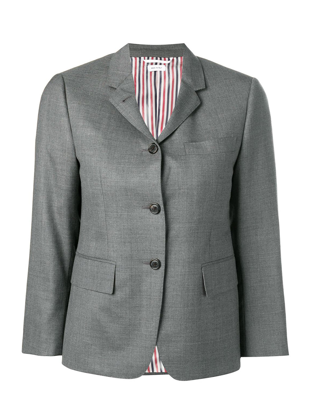 Twill Classic Sport Coat (Medium Grey)