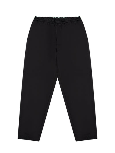 Twill Pants Washed (Black)
