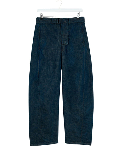 Twisted Belted Pants Denim (Indigo)
