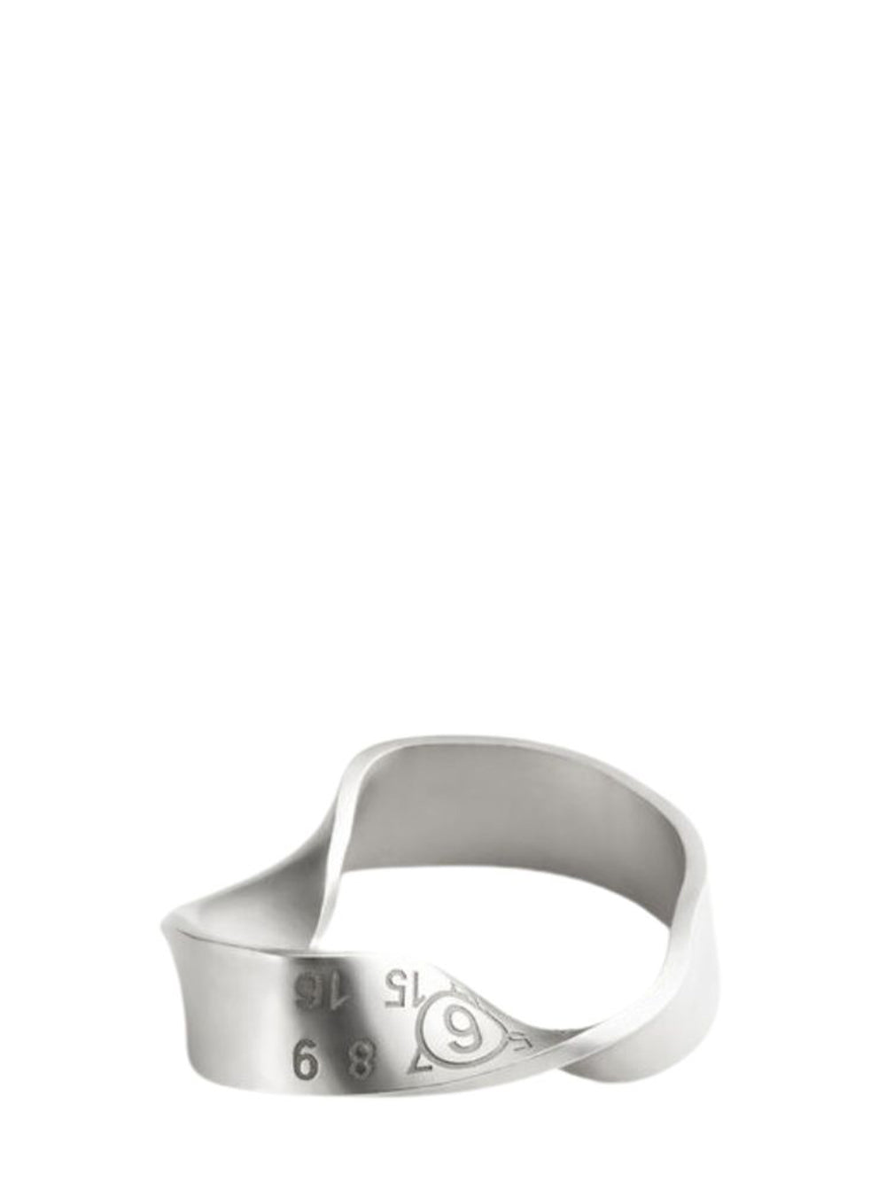Twisted Ring (Brushed Silver)