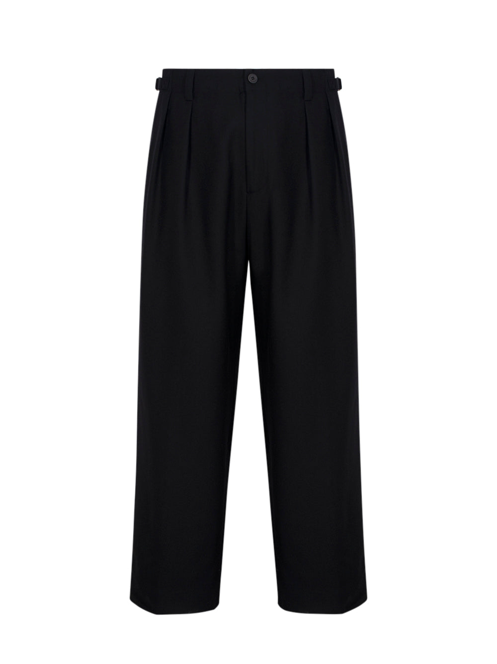 Two Tuck Wide Pants (Black)