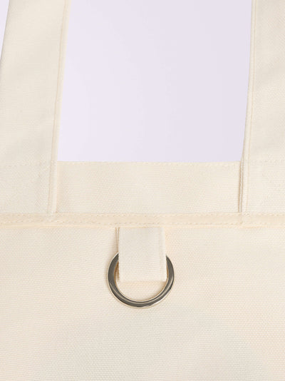 Lollipop Graphic Tote Bag (Off White)