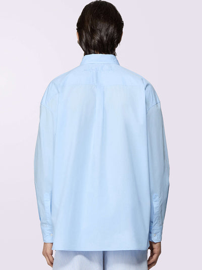 Unisex Embroidered Angels Shirt (Blue)