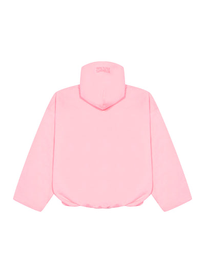 Princess Kenny Cropped Boxy Hoodie (Hot Pink)