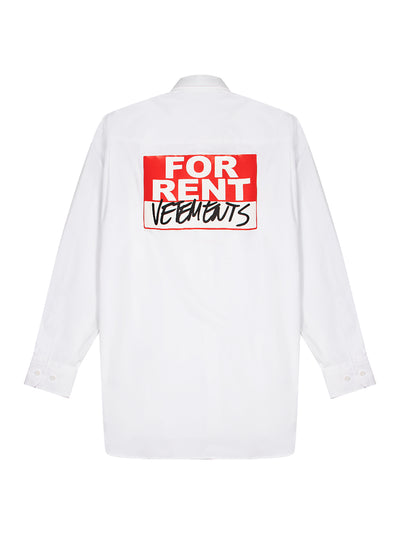 For Rent Classic Shirt (White)