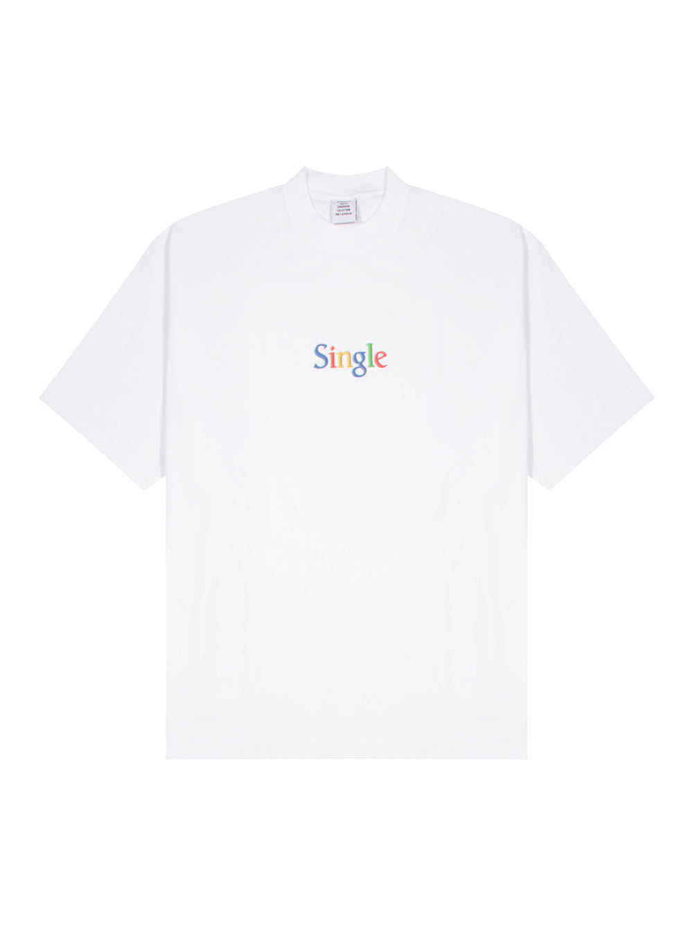 Single Oversized T-Shirt (White)