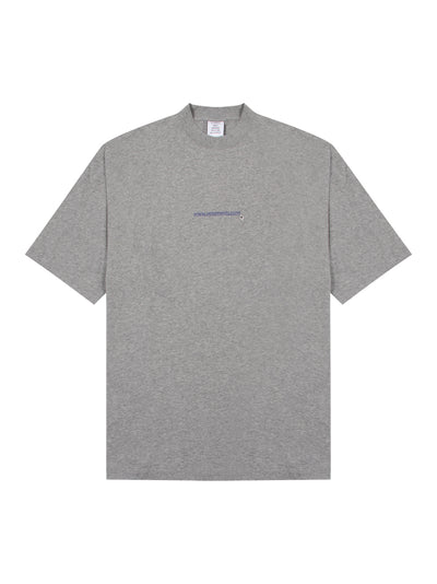 Website Oversized T- Shirt Grey Melange