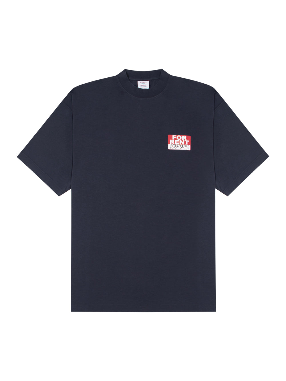 For Rent Oversized T- Shirt (Navy)