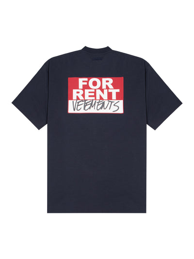 For Rent Oversized T- Shirt (Navy)